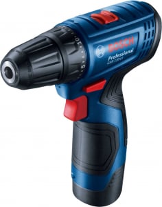 Bosch GSR 120-LI akkus fúrócsavarozó 2x 2 Ah akkumulátor + szerszámtáska (06019G8000)